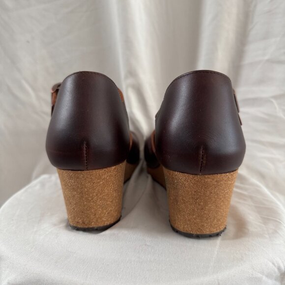 Birkenstock Heel Clog Papillio, Mary Jane Wedge, Size 37, dark brown - Picture 3 of 7